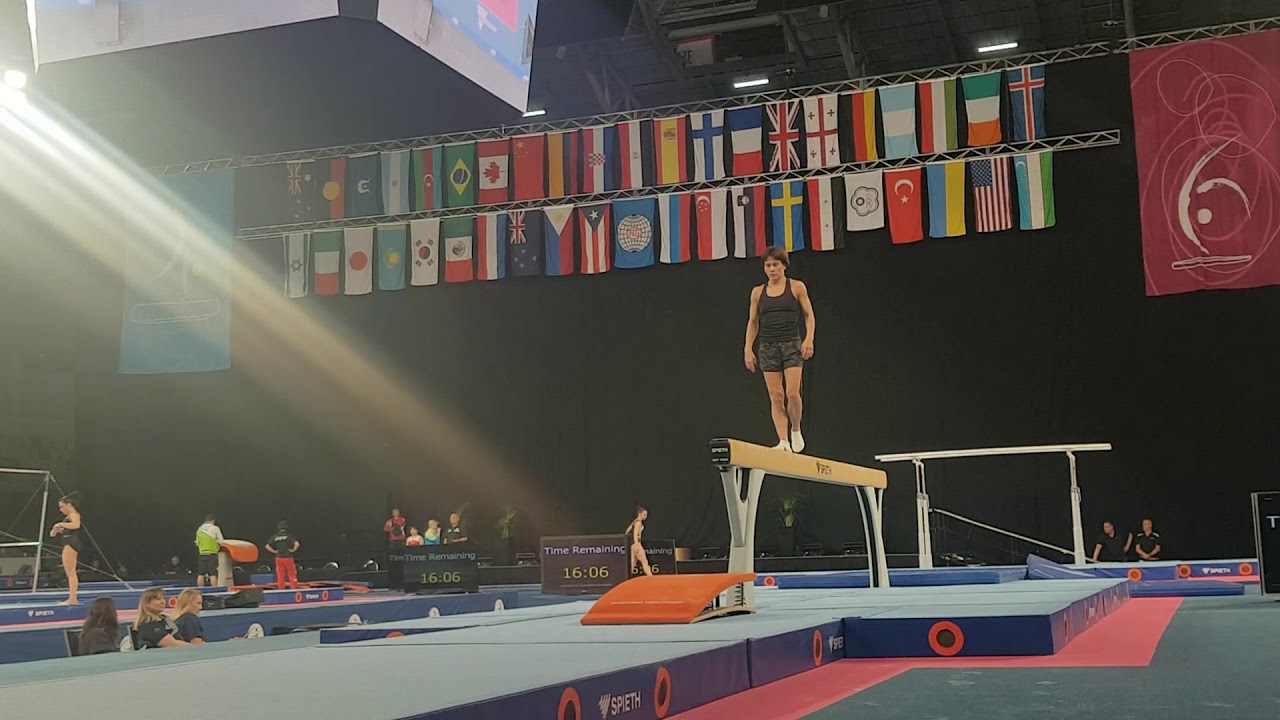 WAG MAG Podium training 2019 Melbourne World Cup