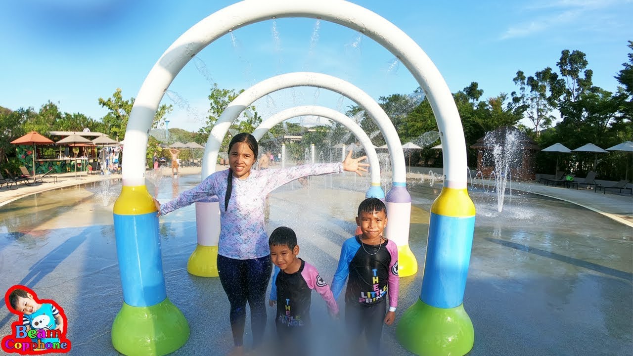 น้องบีม | เที่ยวชลบุรี เล่นสวนน้ำรามายณะ Water Park คลิปเต็ม