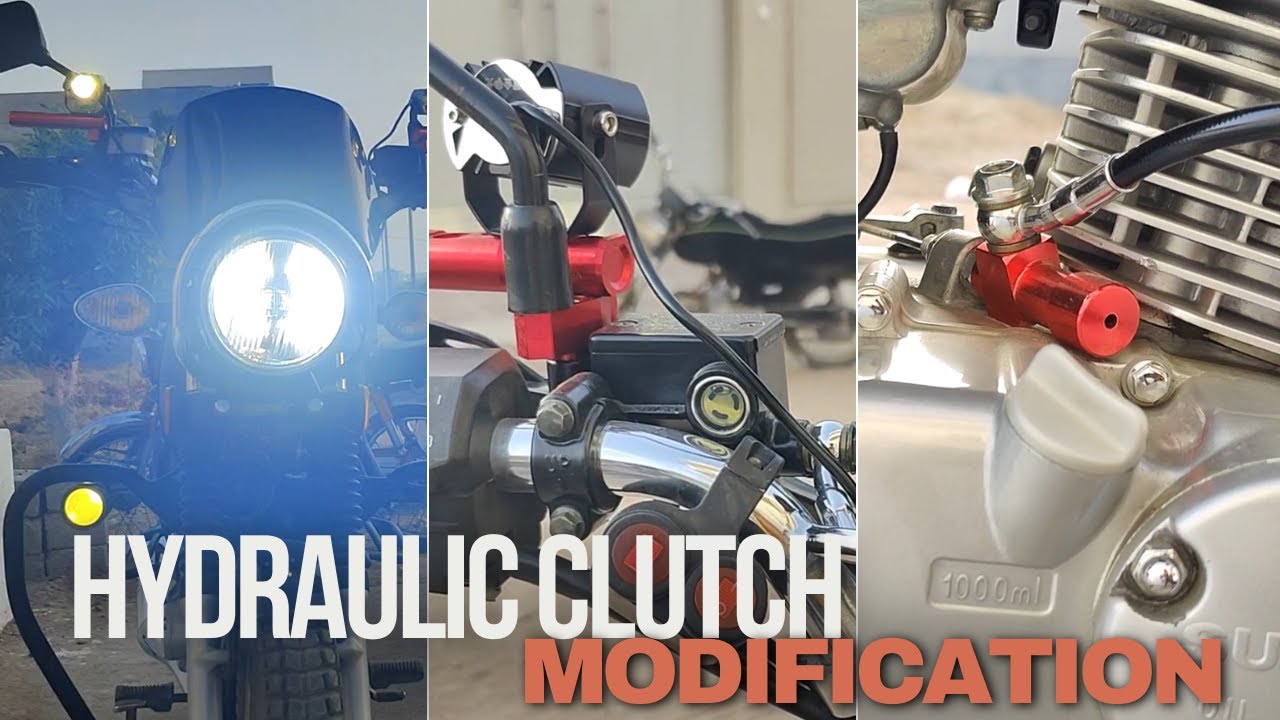 Suzuki GS 150 Hydraulic Clutch Installation