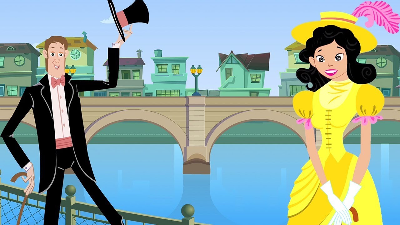 london bridge tombe vers le bas | chansons pour enfants | London Bridge | Kids Baby Club Fran&ccedil;aise