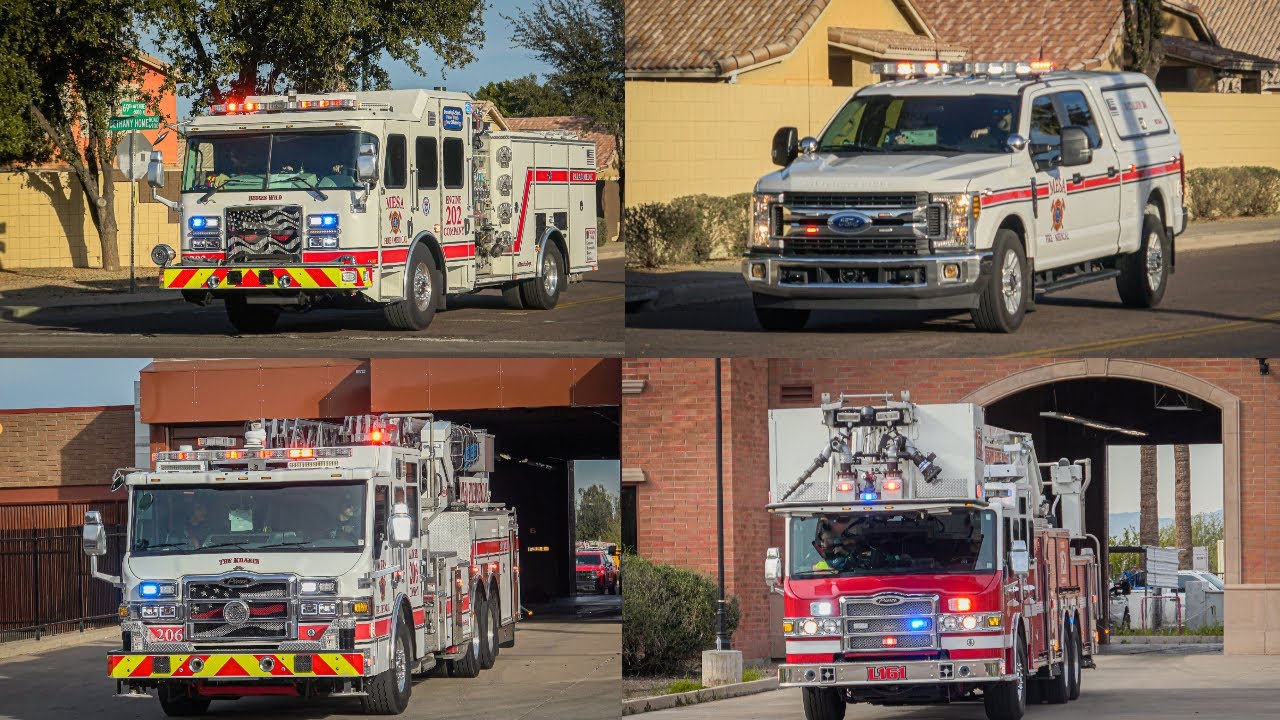*Move ups* Mesa Fire Battalion 204, Engine 202, Ladder 206 & Tolleson Fire Ladder 161 Responding