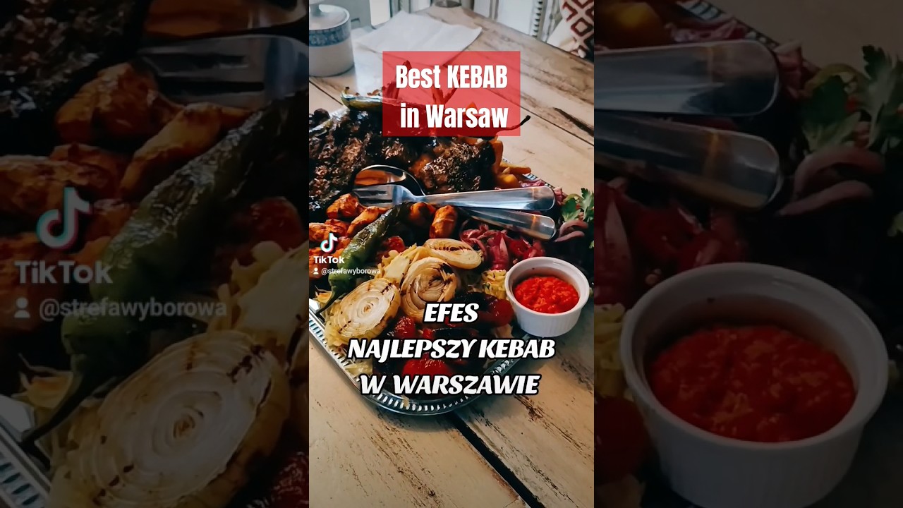 Najlepszy KEBAB w Warszawie Efes Restauracja Niepodległości 80 #bestkebab #tastyfood #strefawyborowa