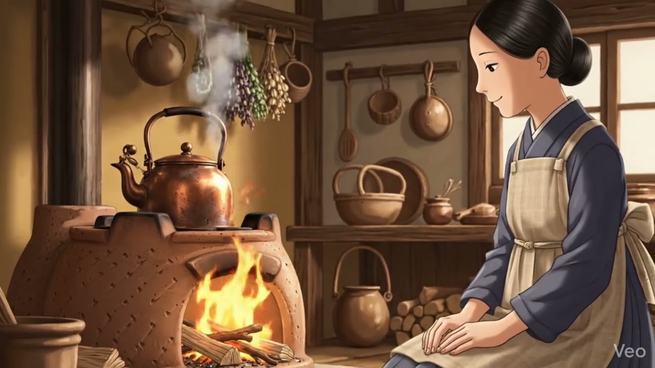 Village Life Morning Tea | Ghibli Style | Relaxing ASMR #ghibli #ghiblistudio #asmr #indianvillage
