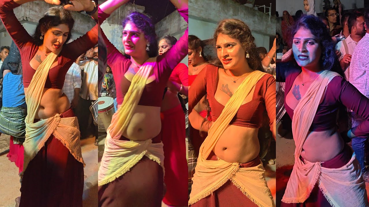 Telugu latest full hot open hijra recording dance/full open nude hijra recording dance