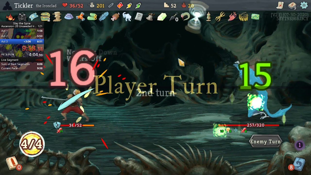 Slay the Spire Smoke Bomb glitch to skip Act Boss