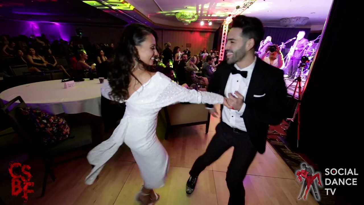 JC BU & Karel Flores - Salsa social dancing | Chicago Salsa & Bachata Festival 2019