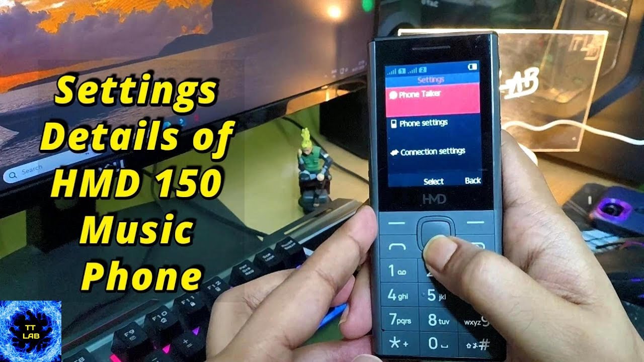 Settings Details review of Nokia HMD 150 Music phone | Latest HMD Mobile Menu settings | Nokia |
