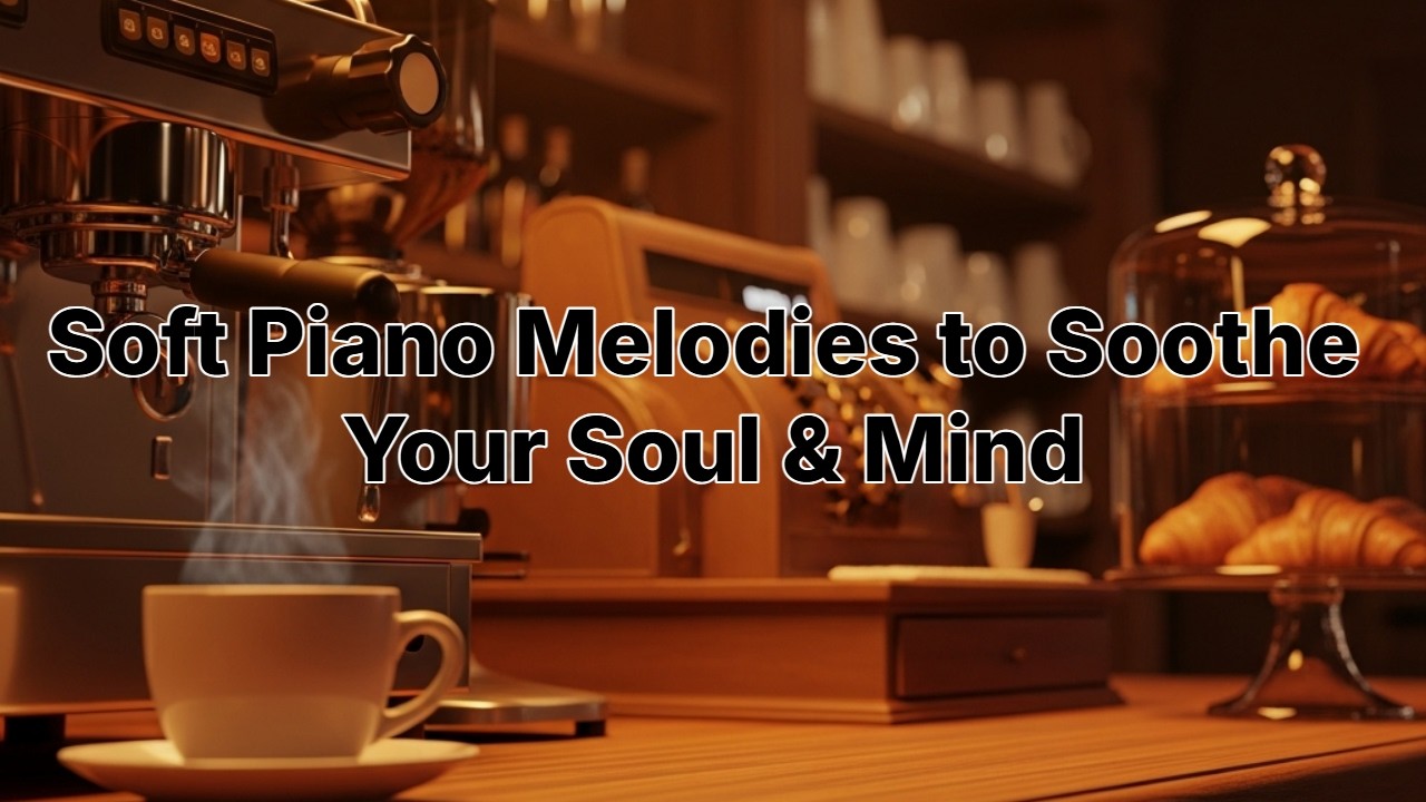 Rainy Day Jazz: Soft Piano Melodies to Soothe Your Soul & Mind