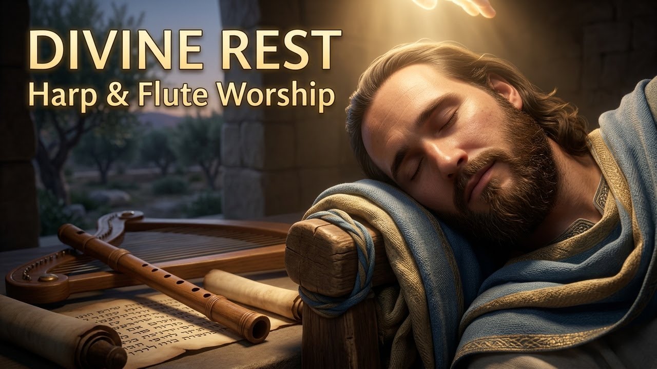 Ancient Psalms Worship Music | Harp, Flute & Biblical Instruments for Prayer, Peace & Deep Sleep