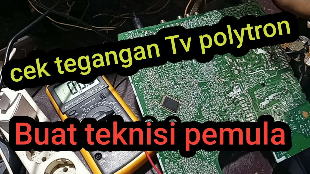 Tegangan normal pada Tv polytron U slim