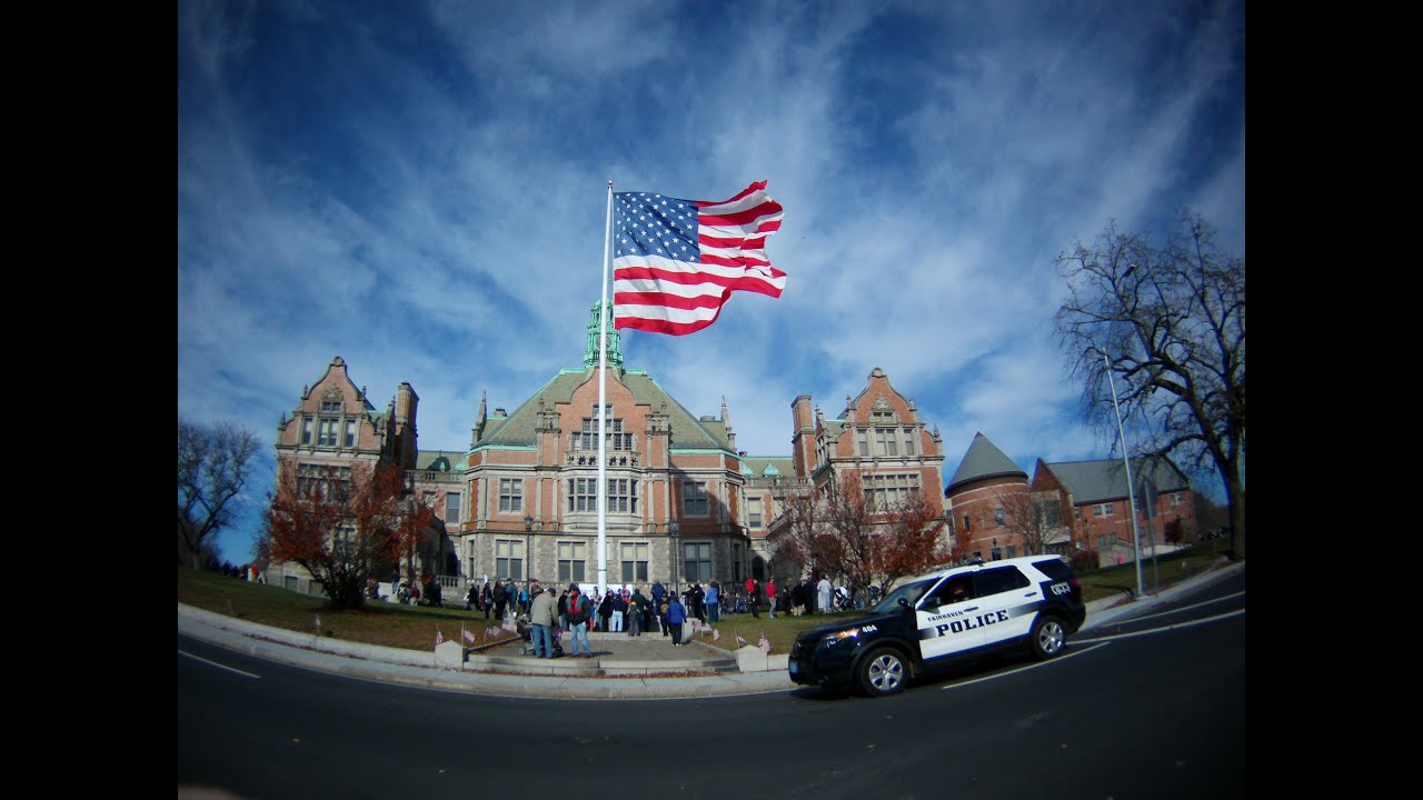 Fairhaven Veteran's Day Parade and Ceremony - Fairhaven, MA November 2013
