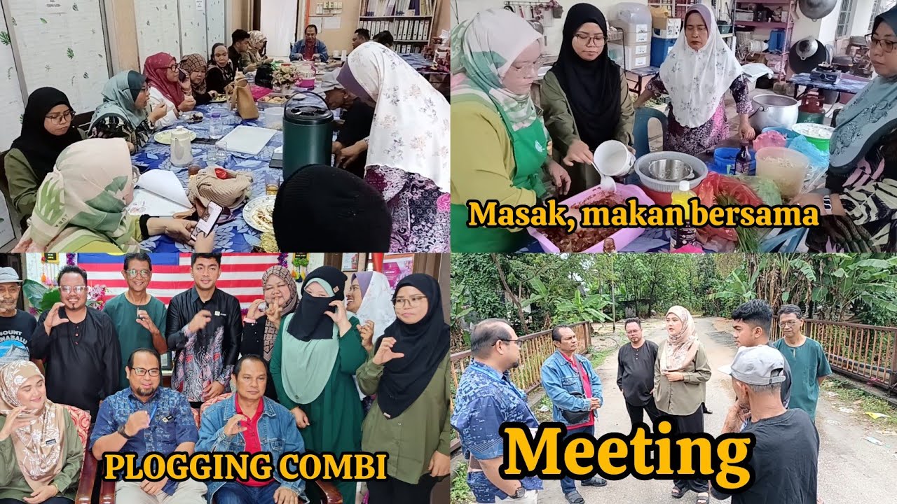 MASAK-MASAK UNTUK PERSEDIAAN MAKAN || MEETING UNTUK PROGRAM PLOGGING COMBI 15 FEBR 2026