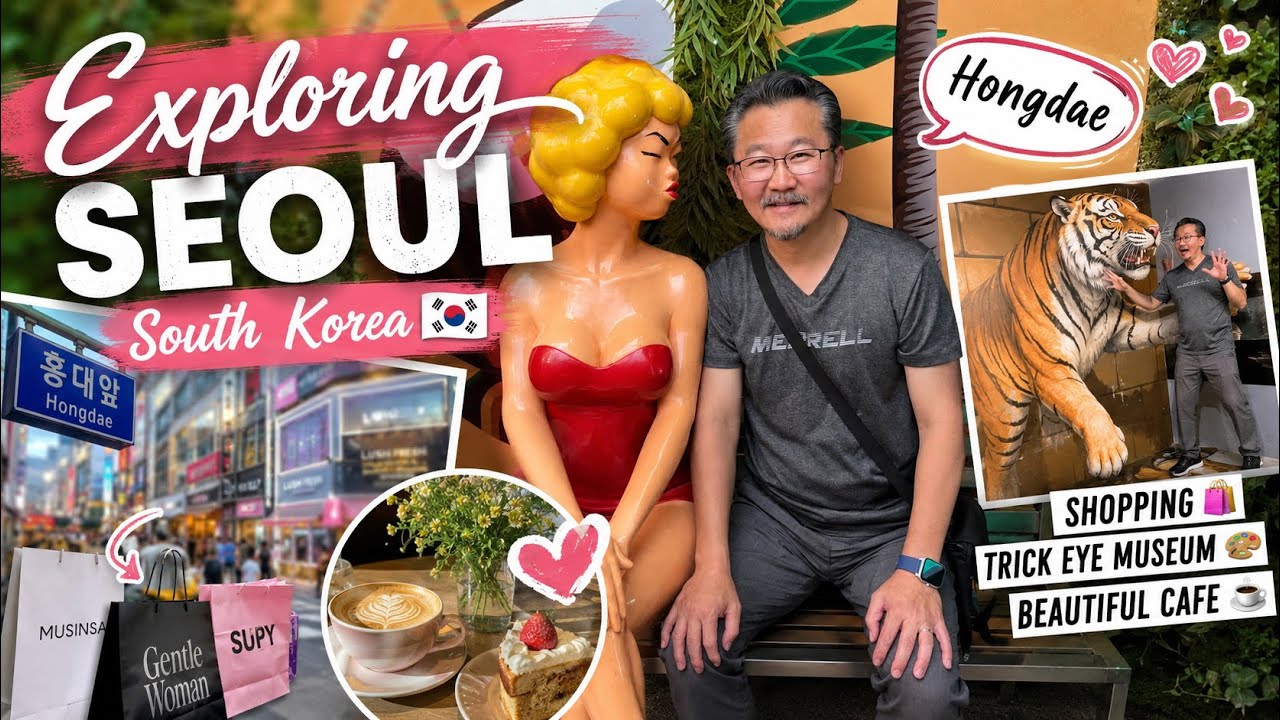 Adventures in SEOUL, SOUTH KOREA! / American Living in Korea/ Daily Vlog