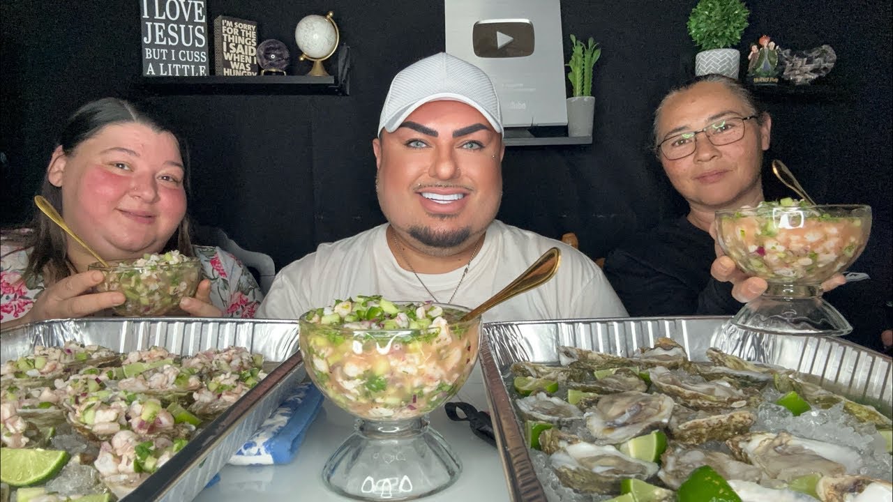OSTIONES PREPARADOS & CEVICHE • w/ La Gordiz Eats & Suzy Wuzy • Thank You AKAitsLuLu