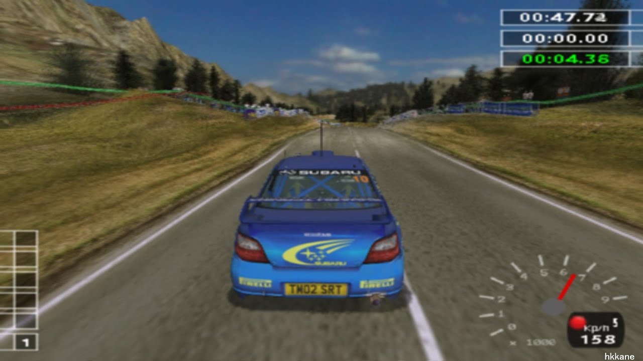 PS2 WRC II Extreme WRC Mode: Spain