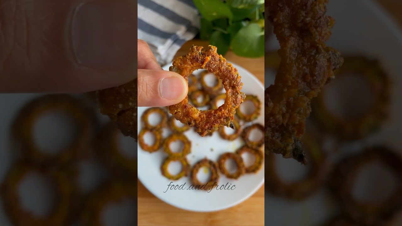 Crispy karela fry recipe #recipevideo #bittergourd #karela