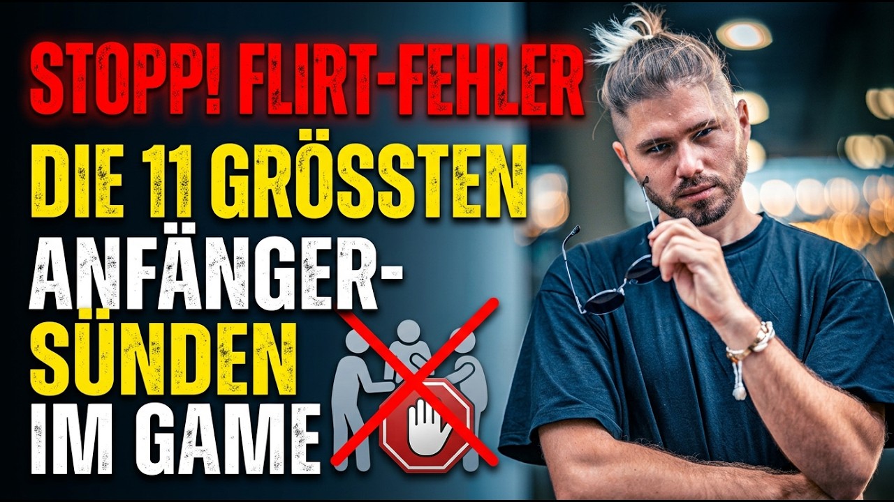 Die 11 größten Fehler, die Anfänger Pick up Artists machen - und wie du sie vermeidest