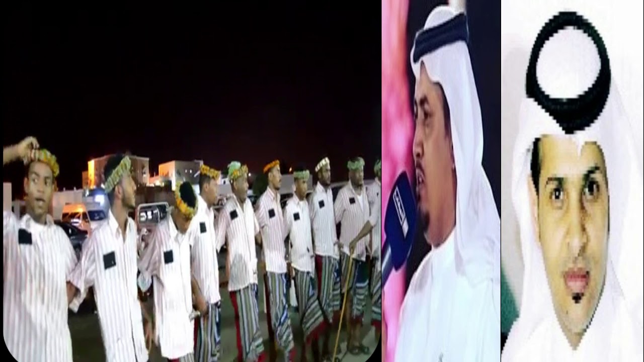 ربش  الشاعر حسين بن صمان والشاعر مفرح بن صمان