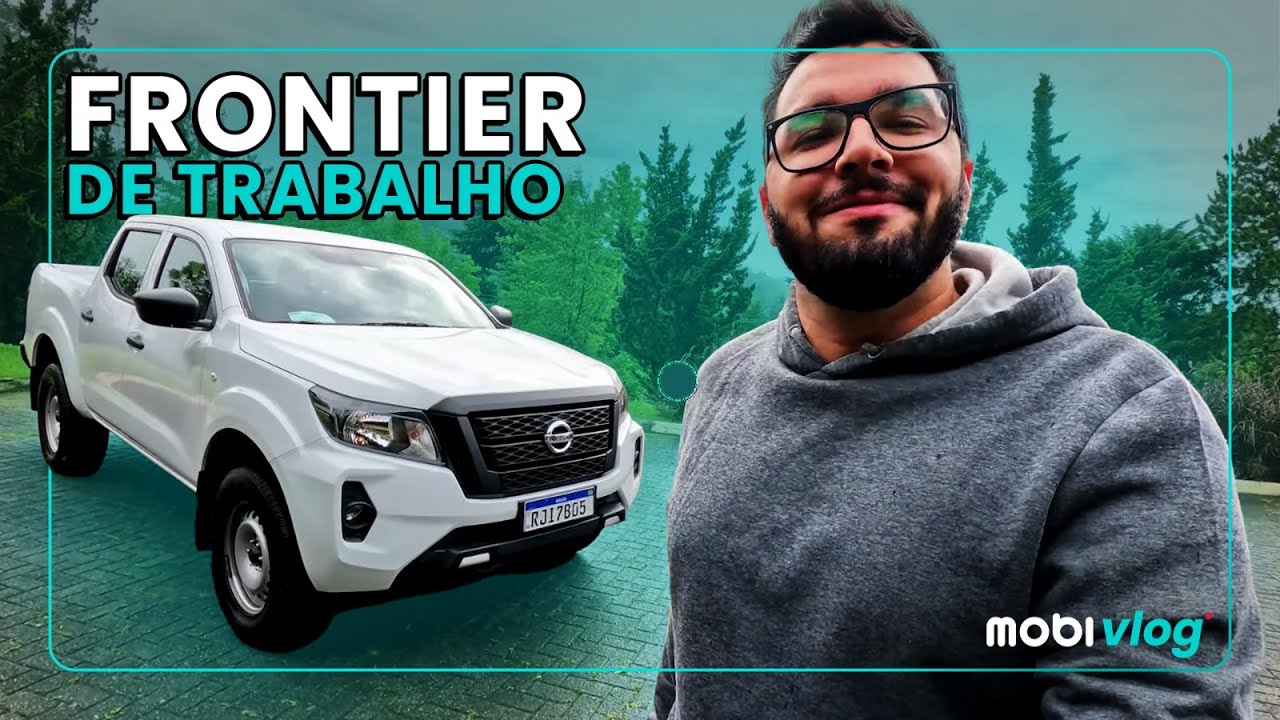 NISSAN FRONTIER S é picape RAIZ com CÂMBIO MANUAL
