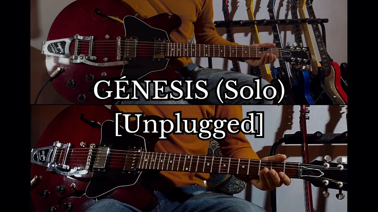 SOLO de Genesis - Soda Stereo [MTV Unplugged] | GIBSON ES 335 STUDIO