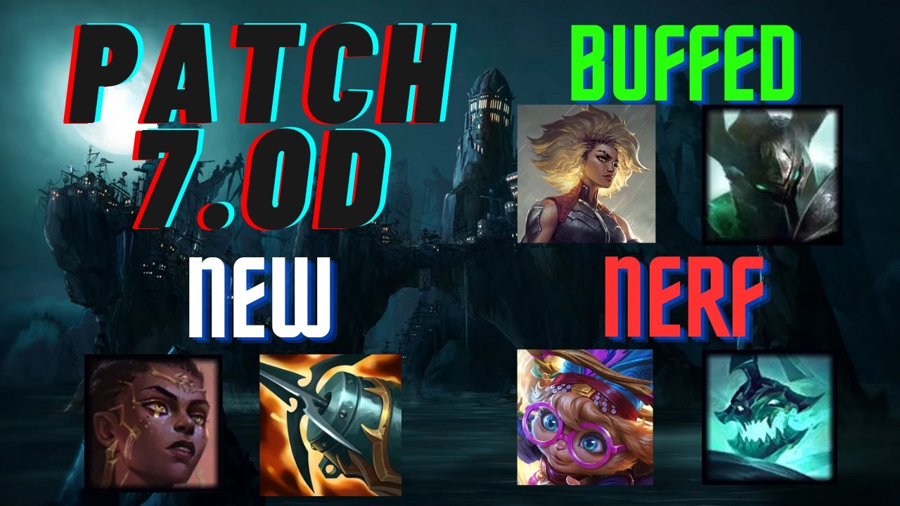 5 NEW ITEMS ?! | Patch 7.0d Rundown | Wild Rift