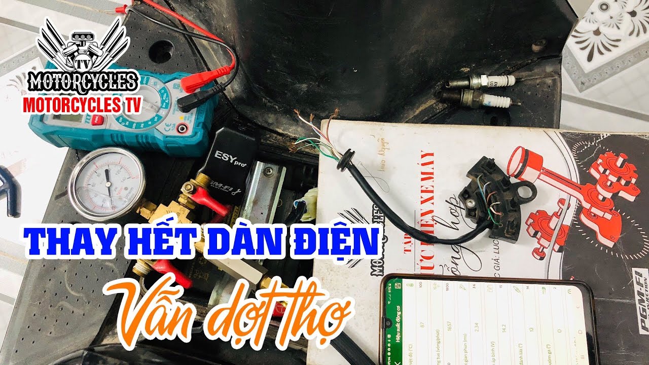 Video 352: Sh 125 Dợt Banh Dàn Điện Vì Một Lỗi Nhỏ Mà Nhiều Thợ Không Để Ý | Motorcycles TV