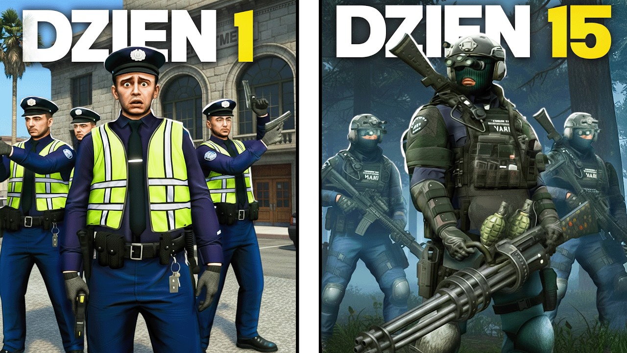 OBRONIŁEM SIĘ PRZED NAJMOCNIEJSZYM NALOTEM SWAT W GTA V!🛡️