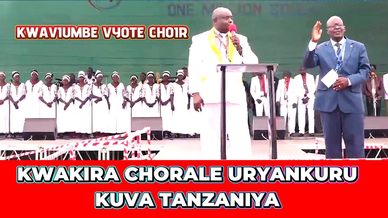 GUHA KAZE CHORALE URYANKURU KUVA ITANZANIYA//CHORALE YANDITSE AMATEKA MEZA MUNDIRIMBO ZAMAVUTA