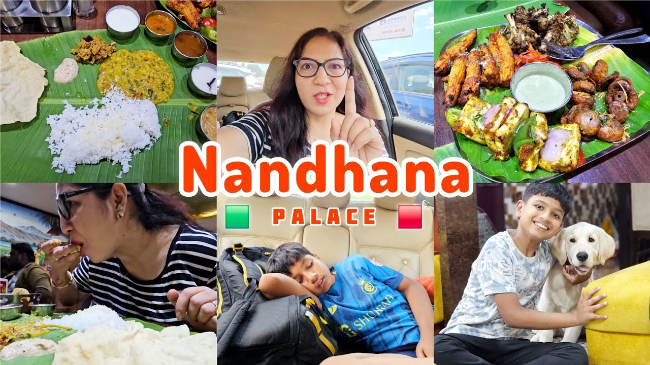 Nandhana Palace Bangalore | Best Andhra Restaurant in Bangalore | Enjoy Preeti Vlogs
