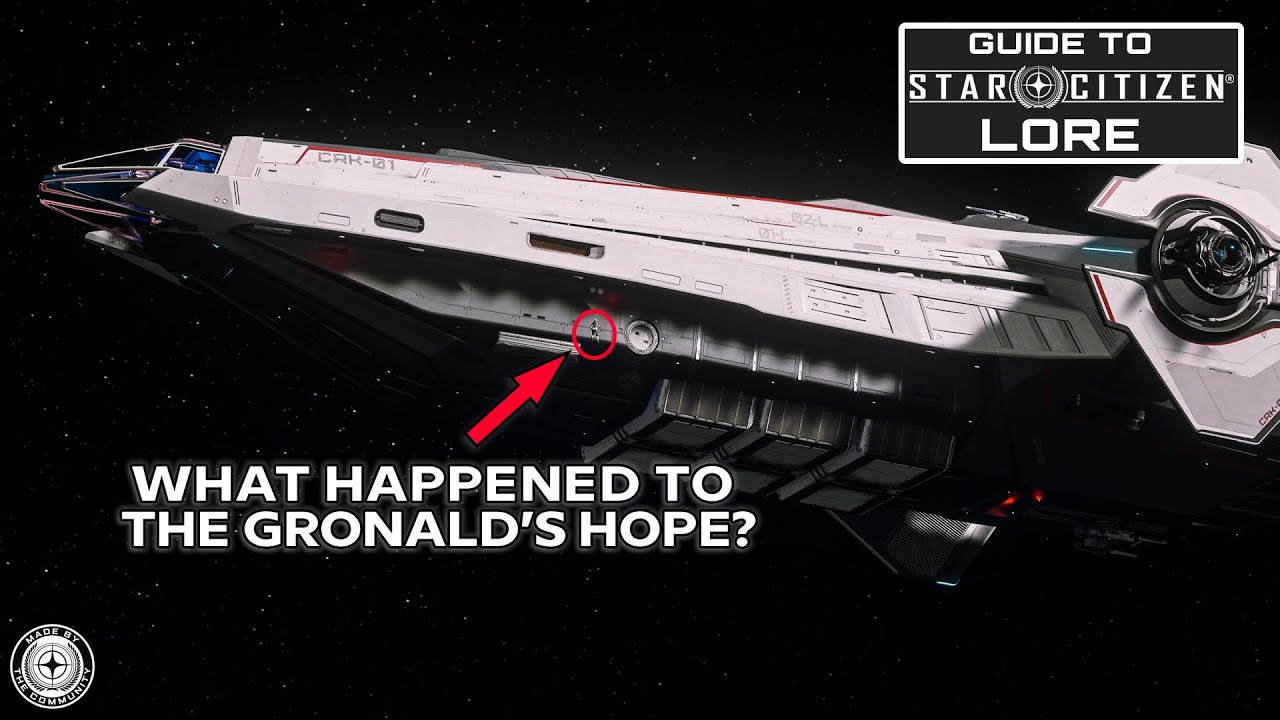 Star Citizen Lore | Тайна надежды Грональда