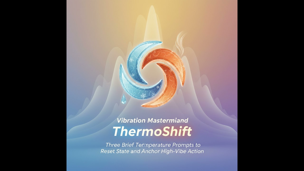 ThermoShift: Three Brief Temperature Prompts to Reset State and Anchor High‑Vibe Action