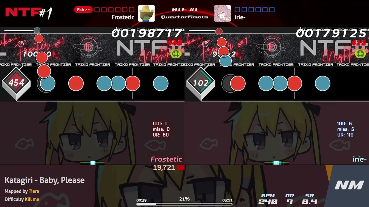 NTF#1 - QF : Frostetic vs irie-