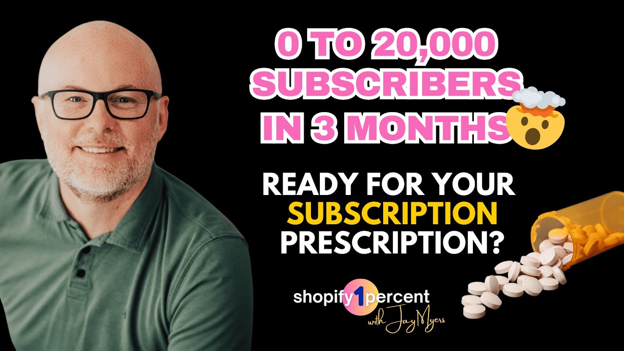 From 0 to 20,000 Subscribers on Shopify in 90 days 🤯  #shopify #podcast