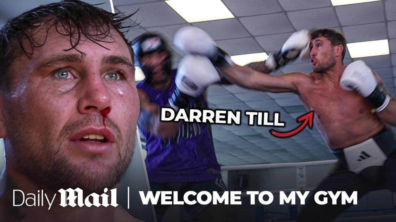 Watch Darren Till SPAR as he switches from MMA to boxing | Welcome To My Gym