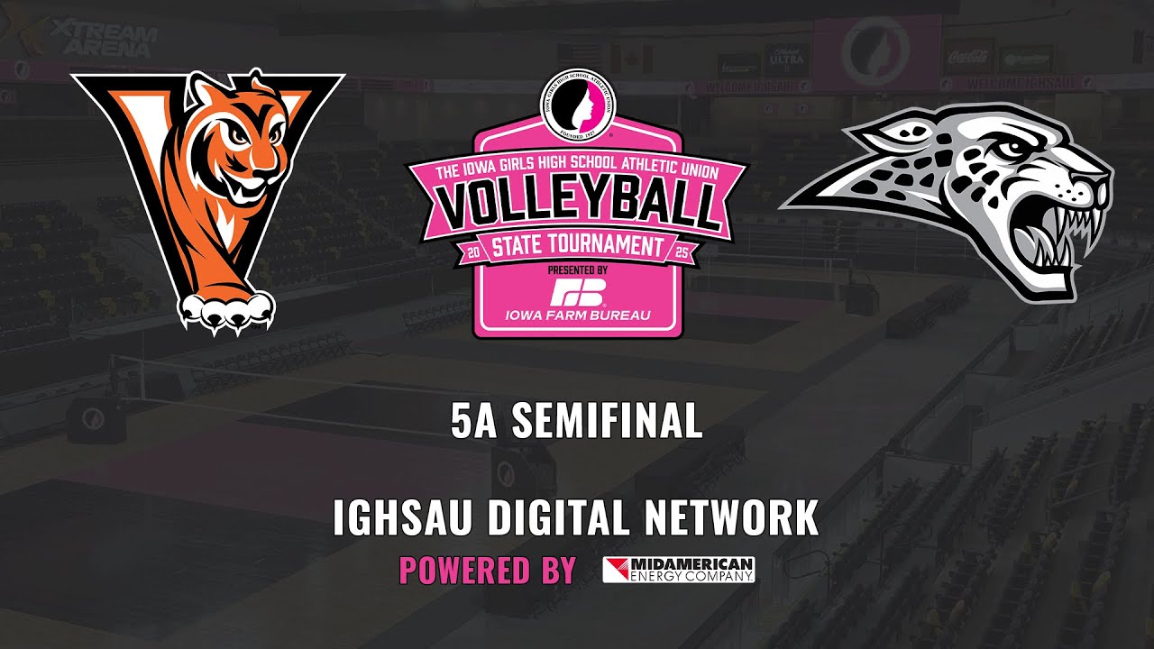 2025 IGHSAU Girls State Volleyball 5A Semifinal: Ankeny Centennial vs West Des Moines Valley