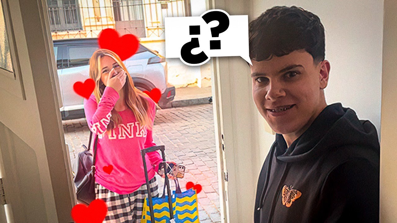 VIAJE A OTRO PAÍS PARA SORPRENDERLO