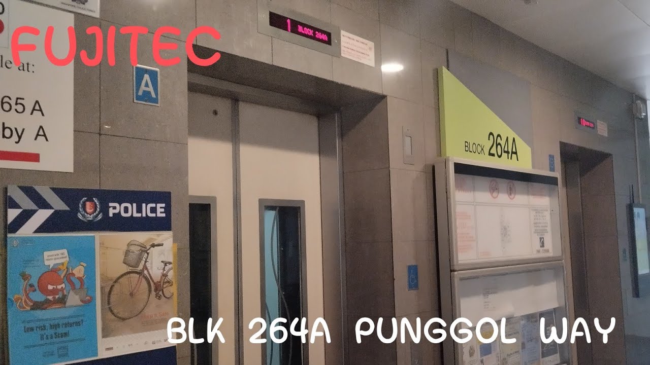 Blk 264A Punggol - Fujitec lifts