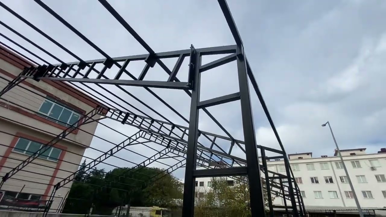 15x23 Metrelik Depo Çadırı Kurulumu