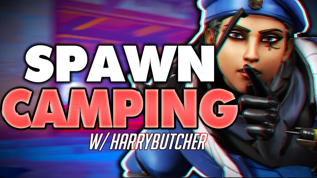 [Overwatch] Gale Adelade - Spawn Camping With Harrybutcher On Nepal