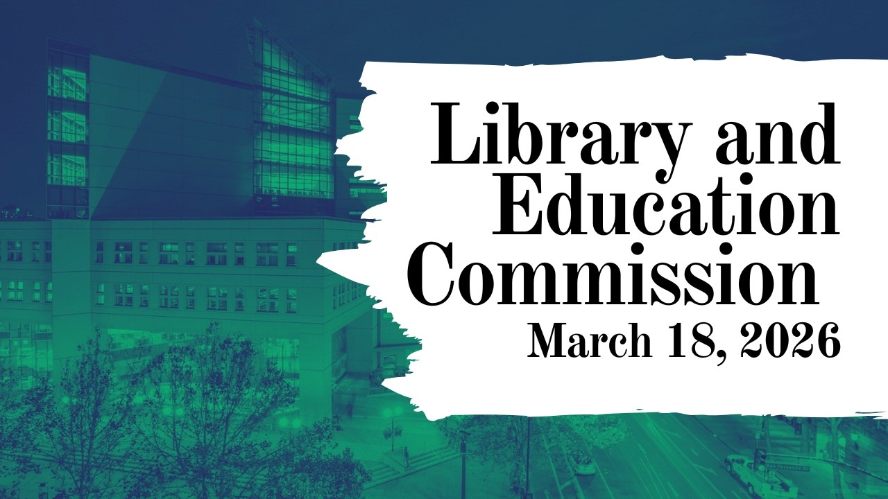 Library and Education Commission Meeting - March 18, 2026