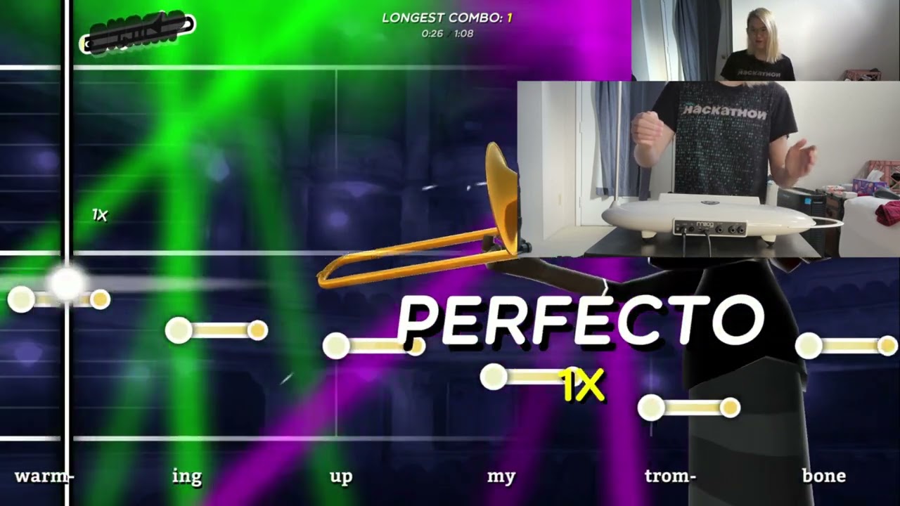 Theremin Champ (Trombone Champ with a theremin)