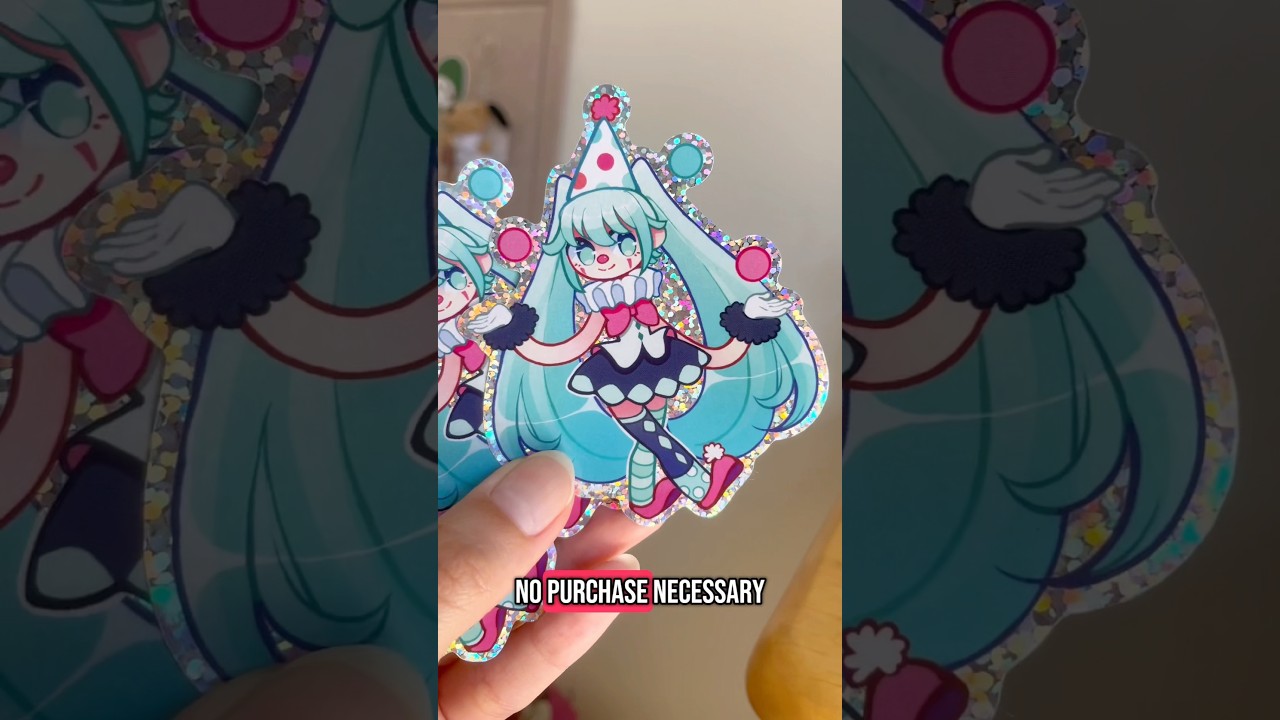 FREE STICKERS AT ANIME Expo  2025