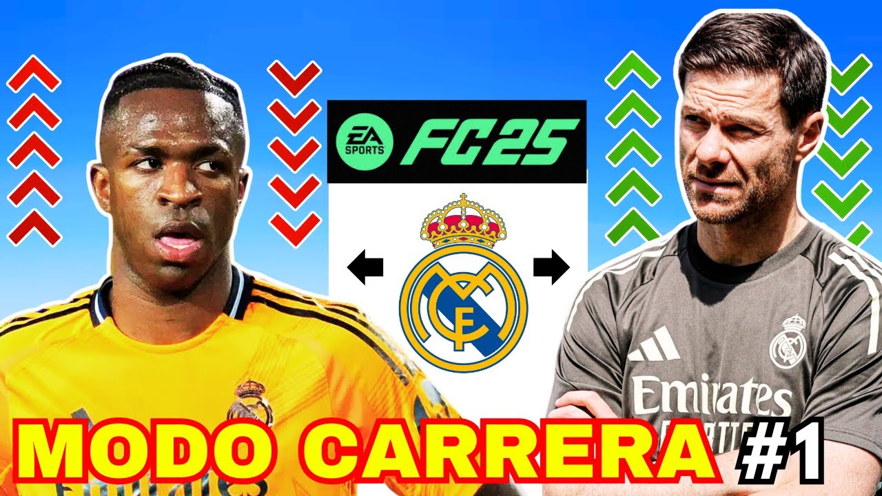 RECONSTRUYENDO al REAL MADRID en MODO CARRERA EA FC25