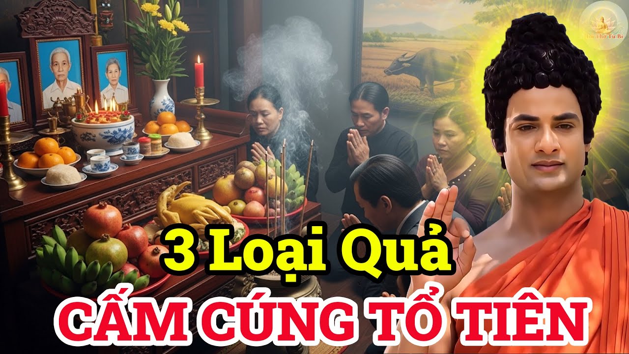 SỰ THẬT GÂY SỐC: 3 Loại Quả CẤM KỴ Khi Cúng Người Chết – Vì Sao Tổ Tiên CHỊU KHỔ Ở ÂM PHỦ?