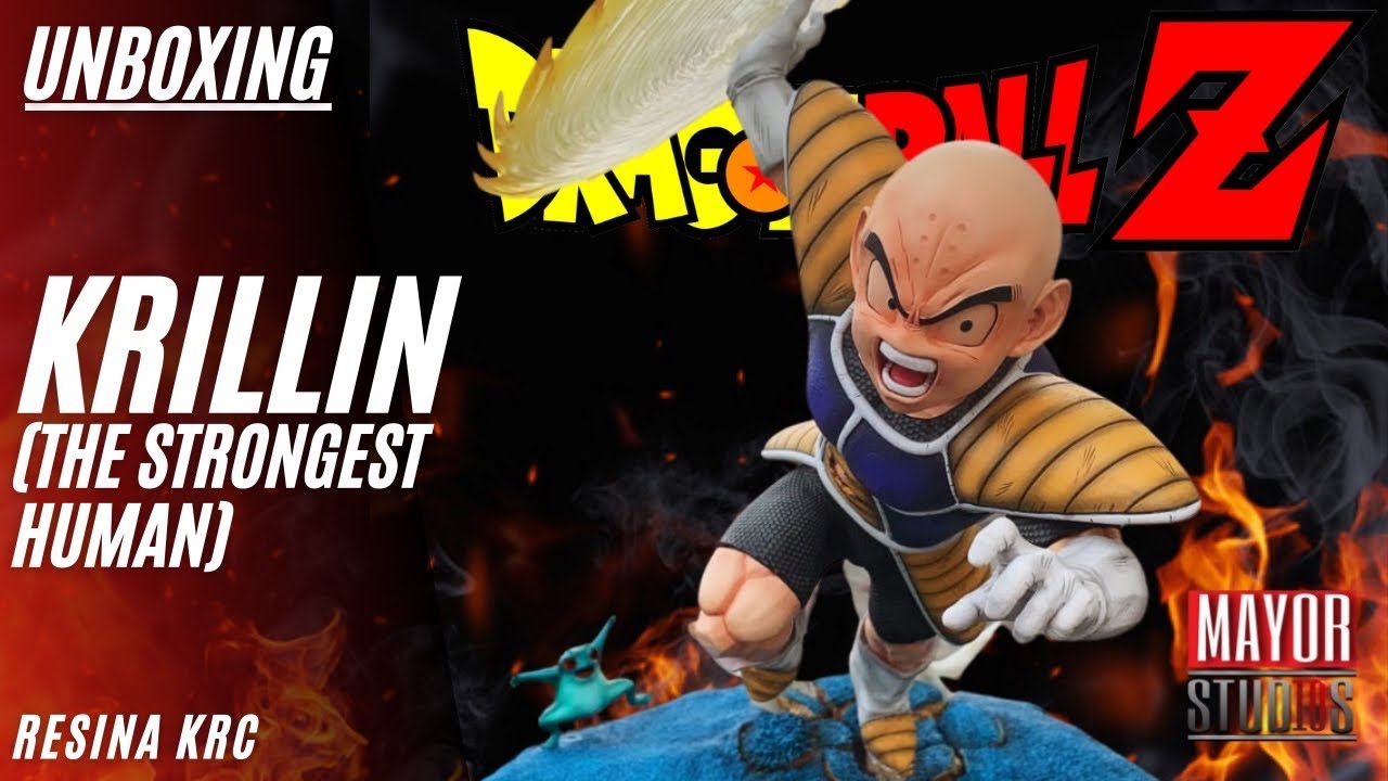 KRILLIN (THE STRONGEST HUMAN): Dragon Ball Z - Resina KRC! Unboxing y review!