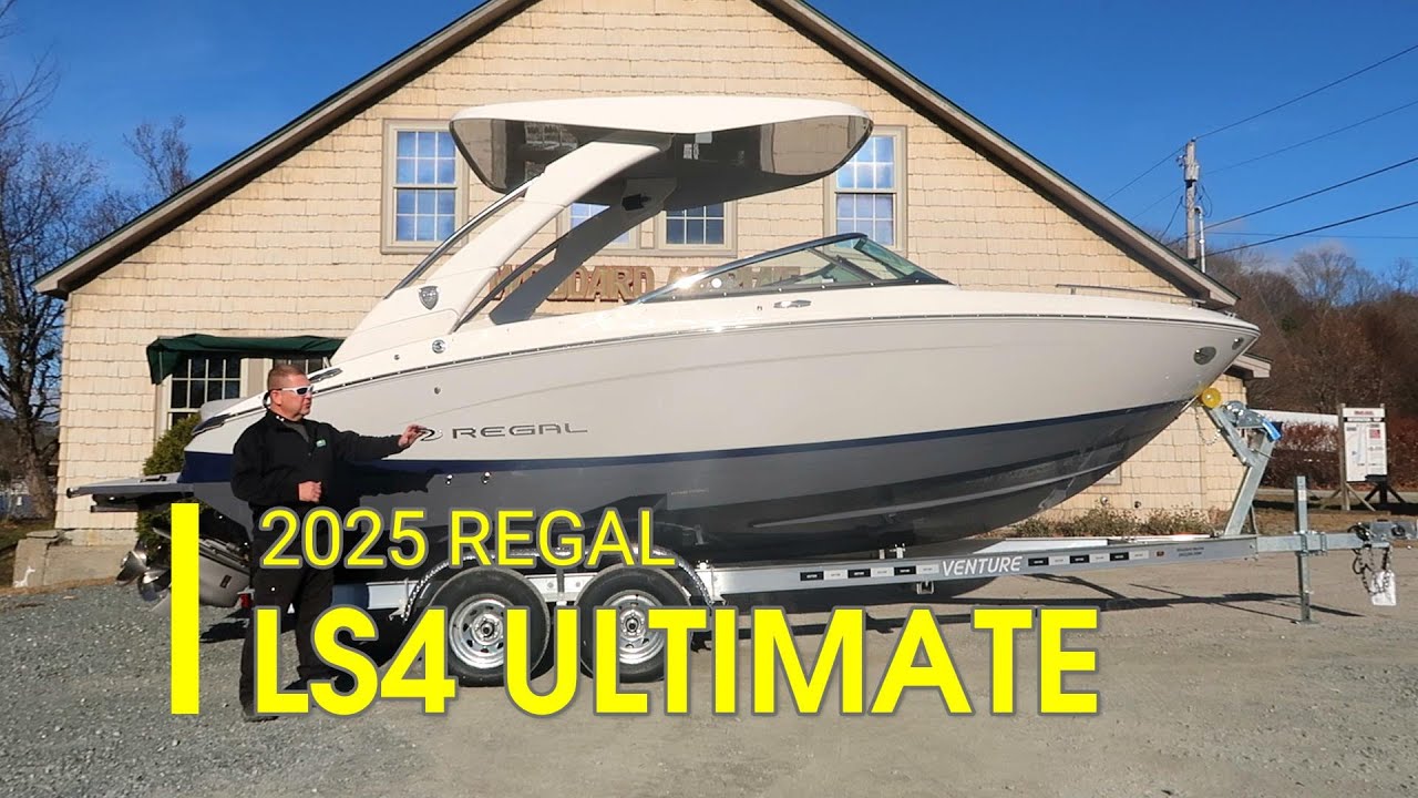 2025 Regal LS4 Ultimate: The Perfect Blend of Performance and Comfort @ Woodard Marine