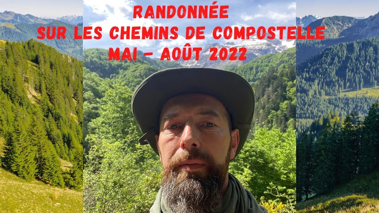 chemins Compostelle de Pierre 2022 / voie d'Arles camino frances retour del norte
