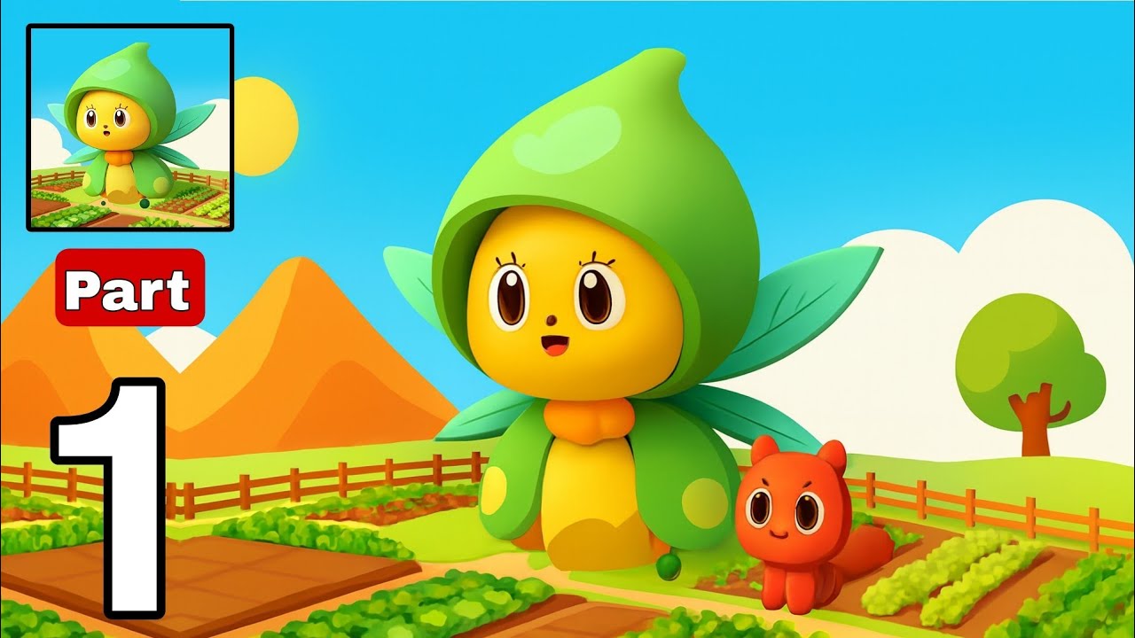 Idle Poke pet Farm: Gameplay walkthrough Part 1 - Build dream house ( Handcam gameplay )