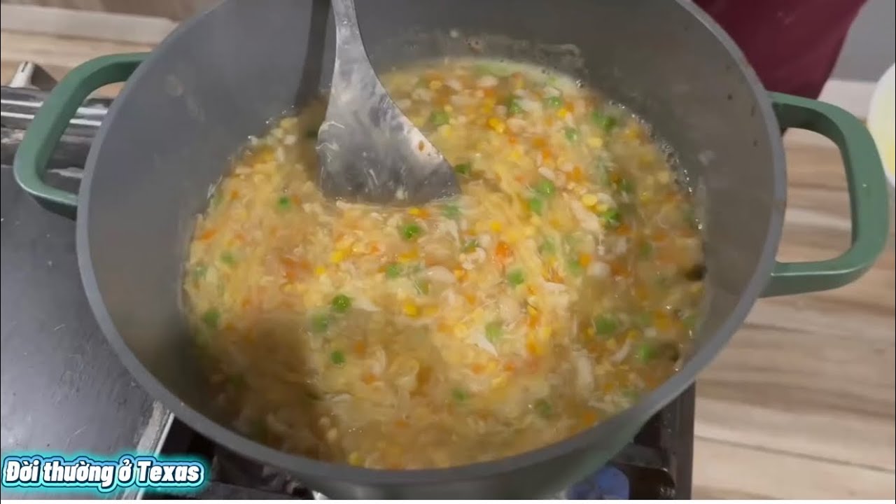 Súp cua thơm ngon nhà làm 