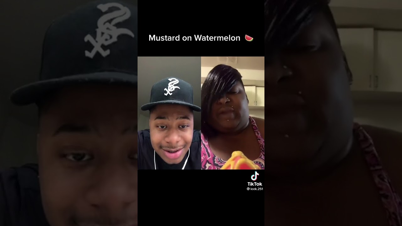 mustard on watermelon tiktok